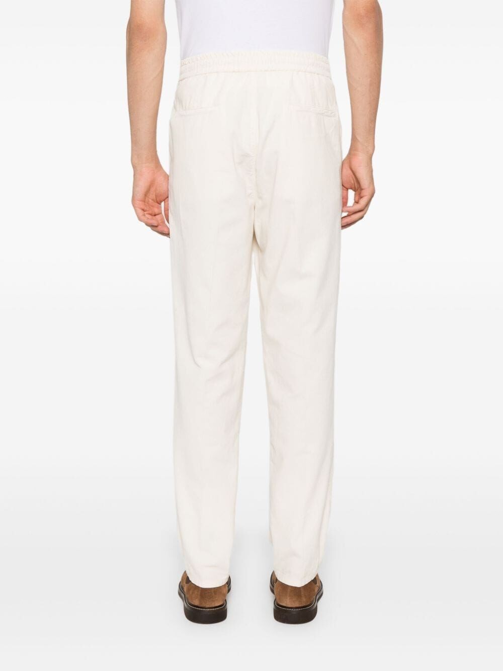 Brunello Cucinelli Garment-Dyed Leisure Fit Pants