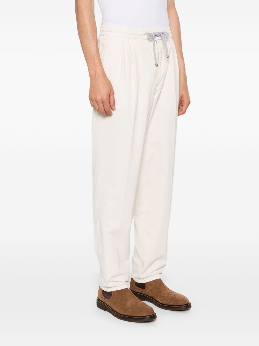 Brunello Cucinelli Garment-Dyed Leisure Fit Pants