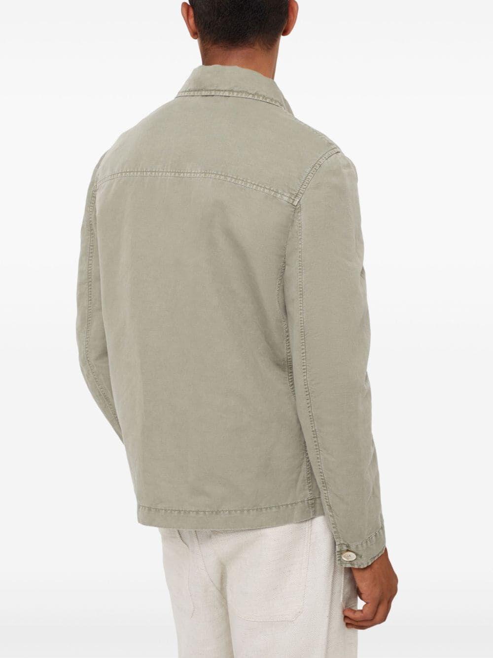 Brunello Cucinelli Garment-Dyed Overshirt