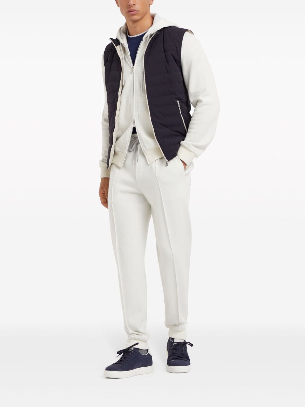 Brunello Cucinelli Hooded Sweatshirt With Zipper