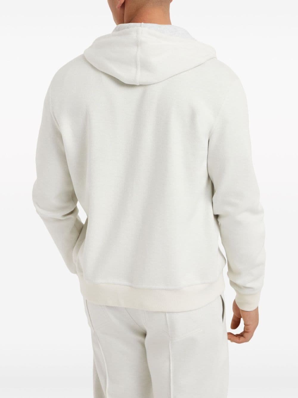 Brunello Cucinelli Hooded Sweatshirt With Zipper