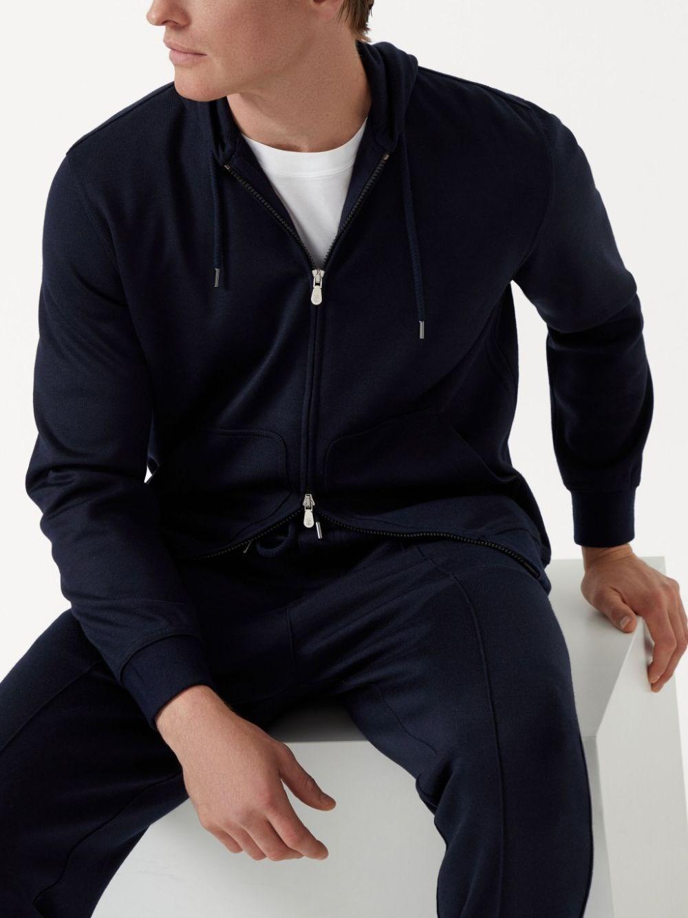 Brunello Cucinelli Hooded Sweatshirt With Zipper