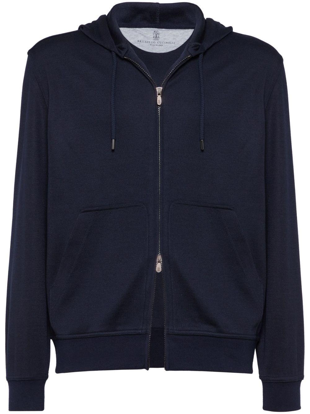 Brunello cucinelli Hooded Sweatshirt With Zipper