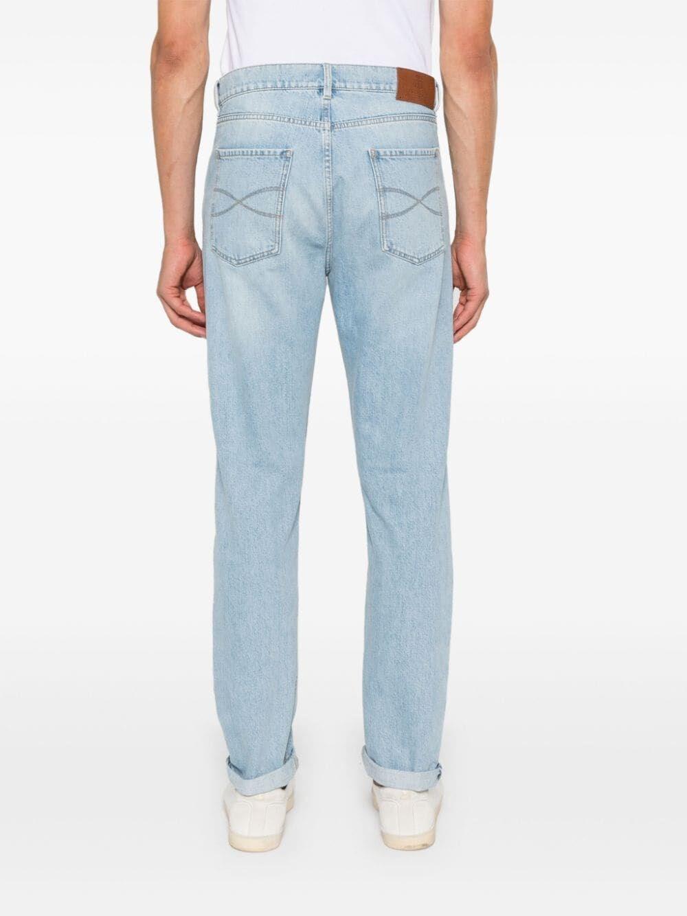 Brunello Cucinelli Iconic Fit Five-Pocket Jeans