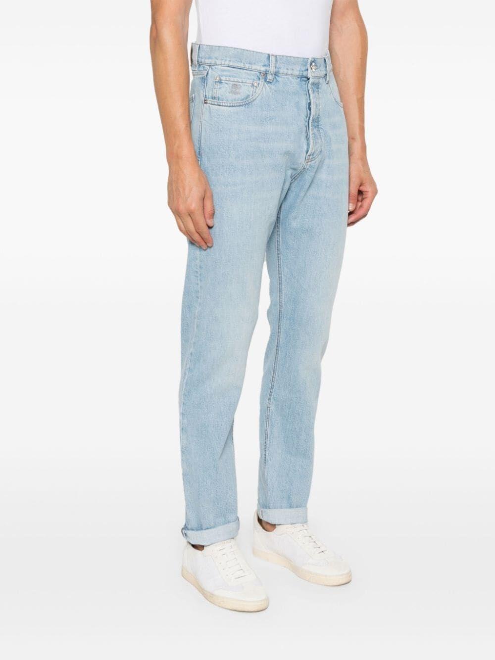 Brunello Cucinelli Iconic Fit Five-Pocket Jeans