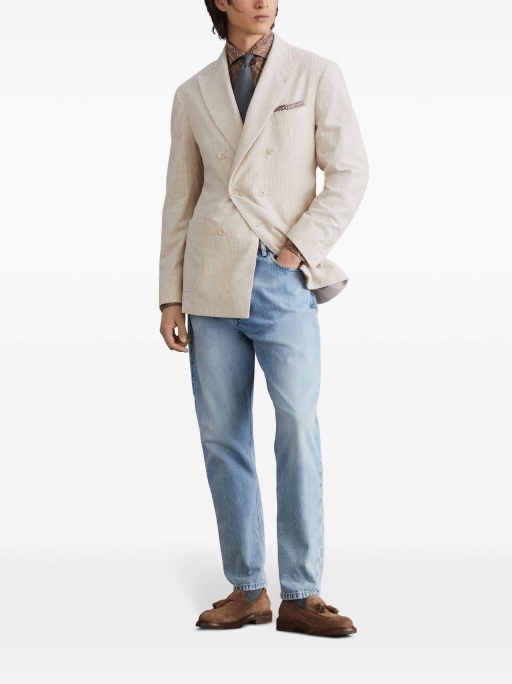 Brunello Cucinelli Iconic Fit Five-Pocket Jeans