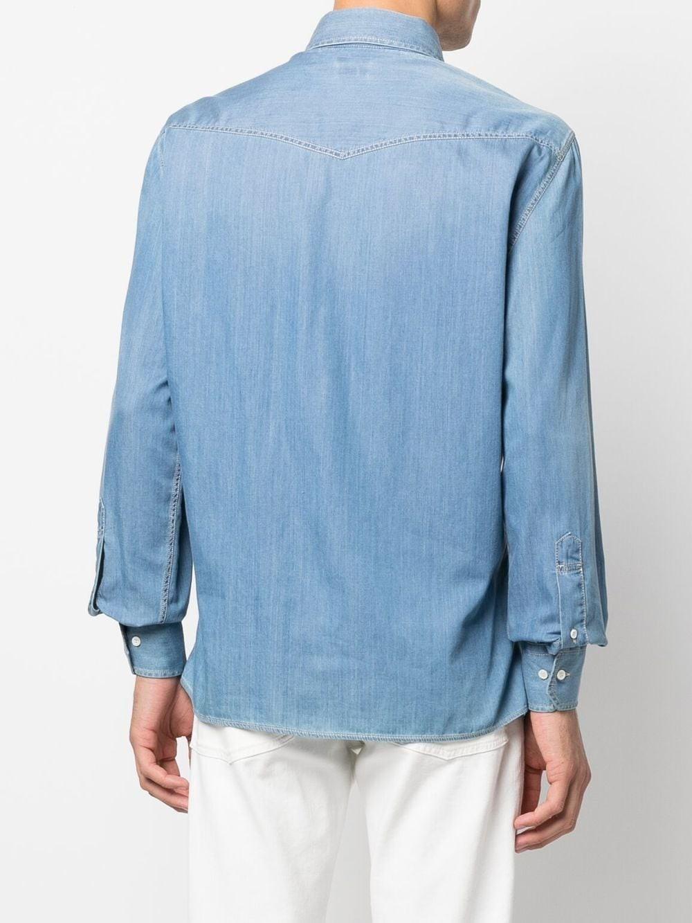 Brunello Cucinelli Lightweight Denim Shirt