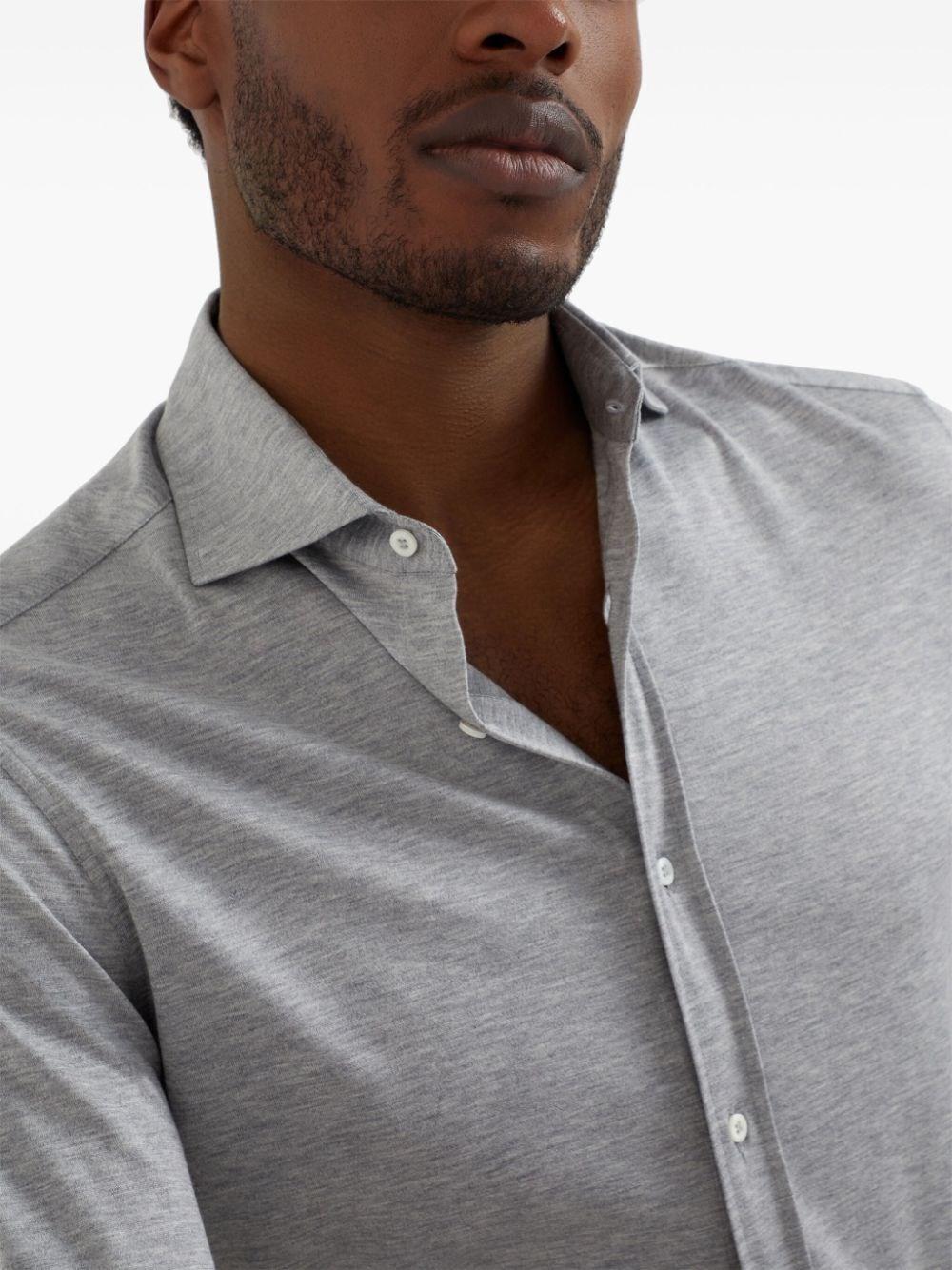 Brunello Cucinelli Shirt With Spread Collar