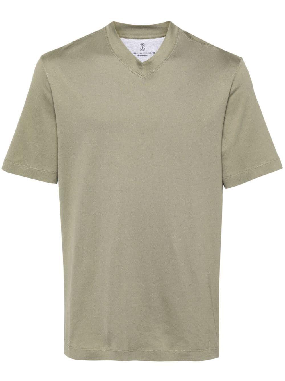 Brunello cucinelli V-Neck T-Shirt