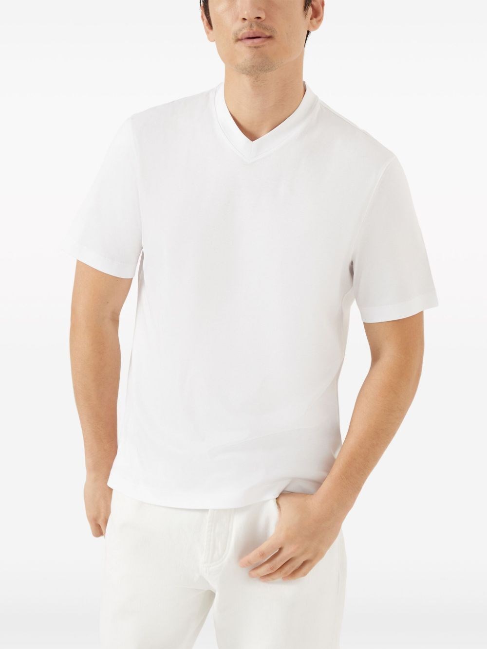 Brunello Cucinelli V-Neck T-Shirt