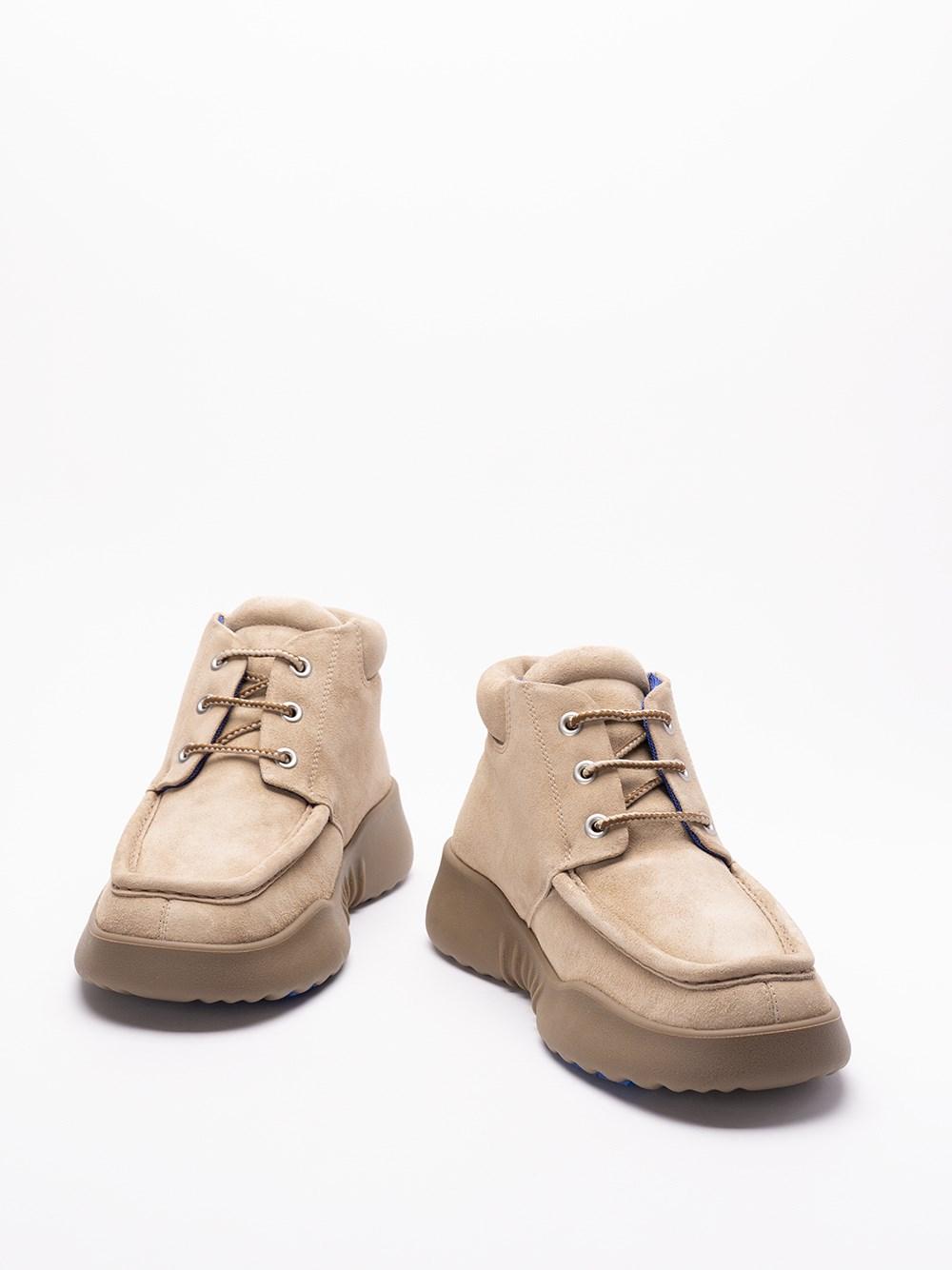 Burberry Suede `Log` Boots
