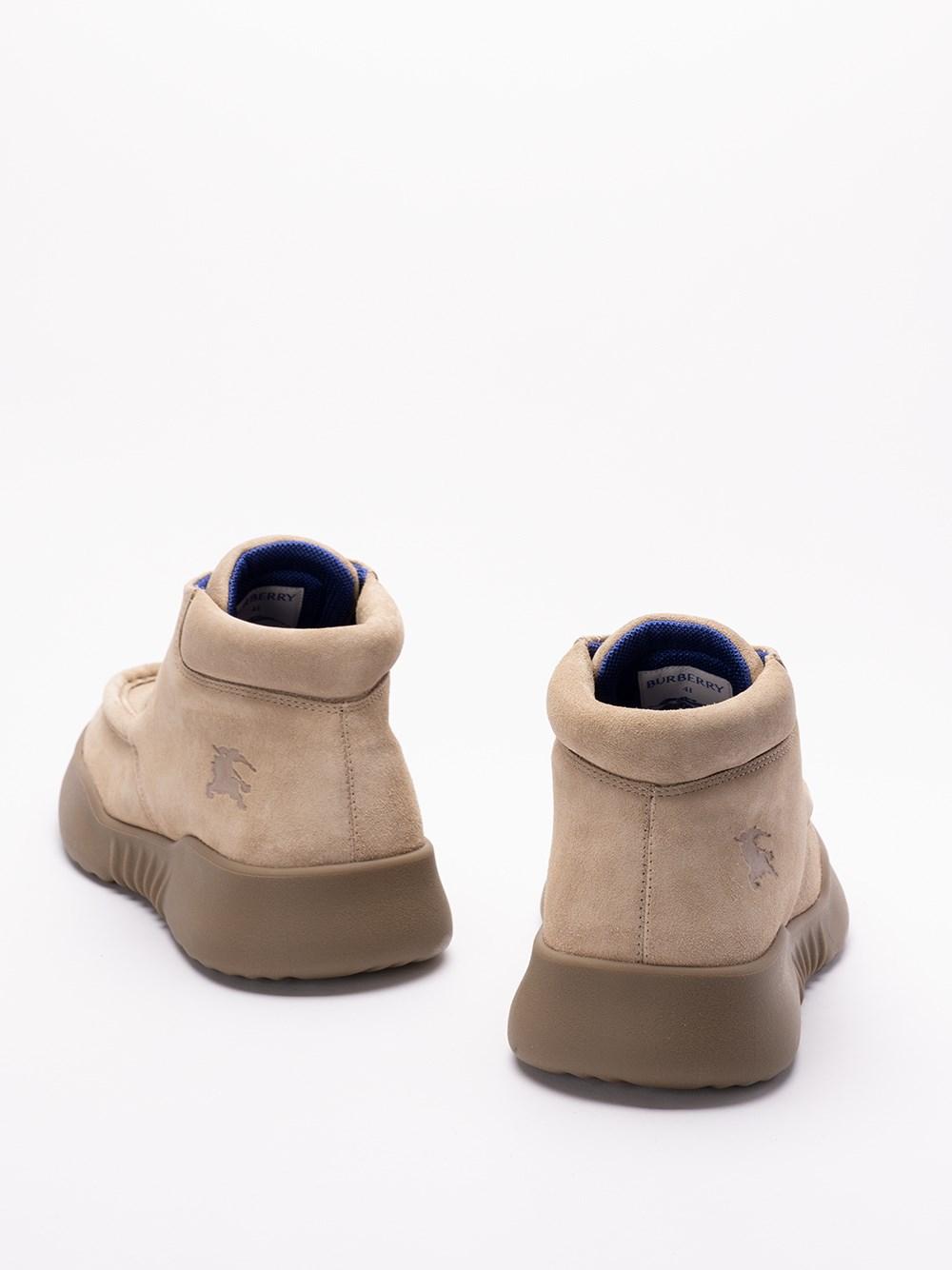 Burberry Suede `Log` Boots