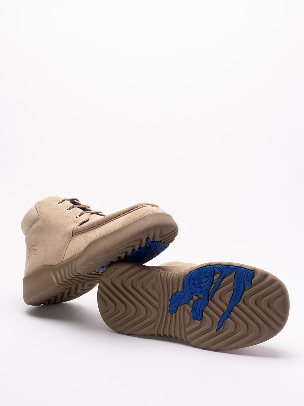 Burberry Suede `Log` Boots