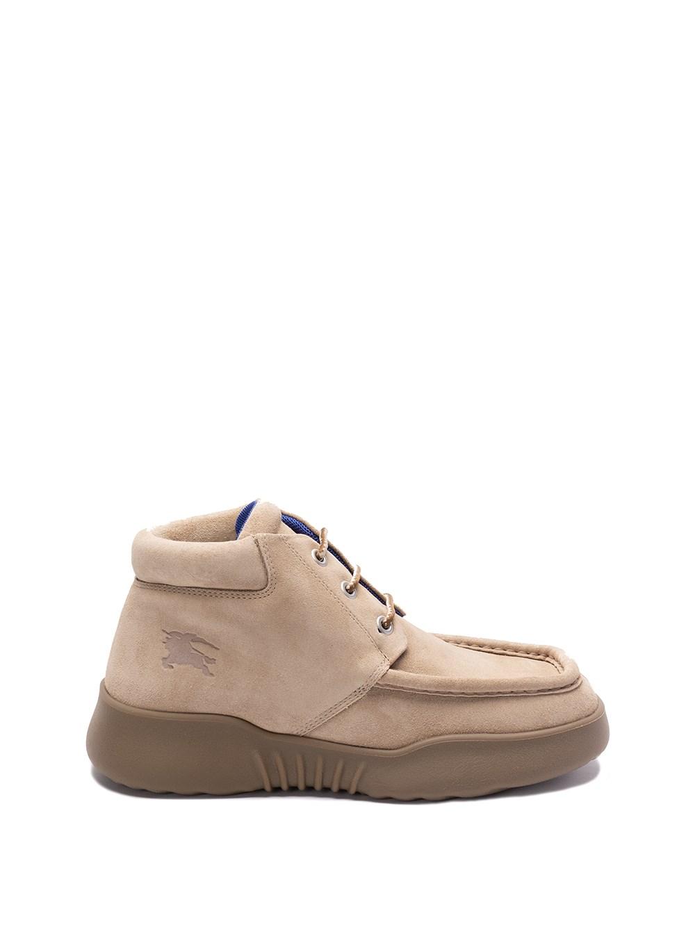 Burberry Suede `Log` Boots