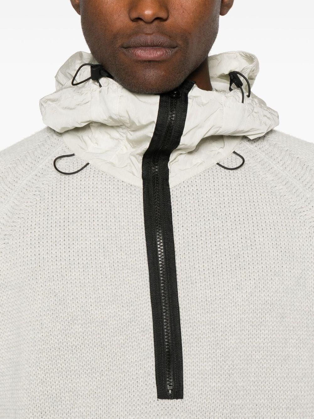 C.p. Company Knit Hoodie