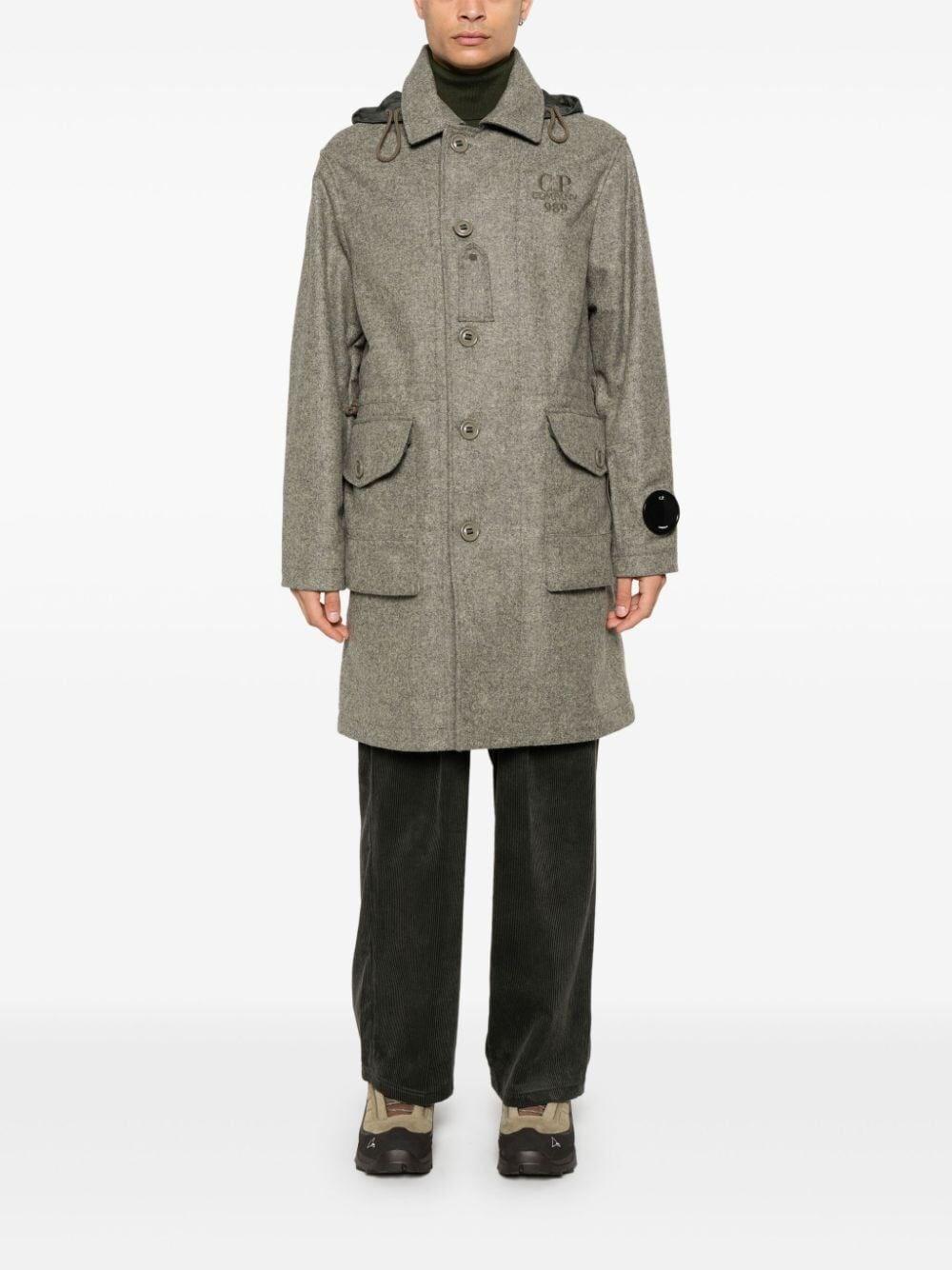 C.p. Company `Shetland` Long Jacket