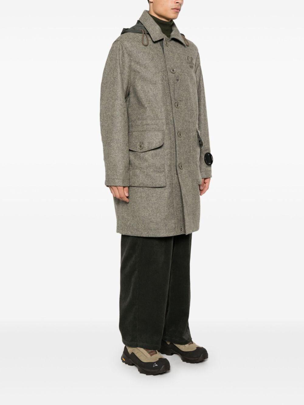 C.p. Company `Shetland` Long Jacket