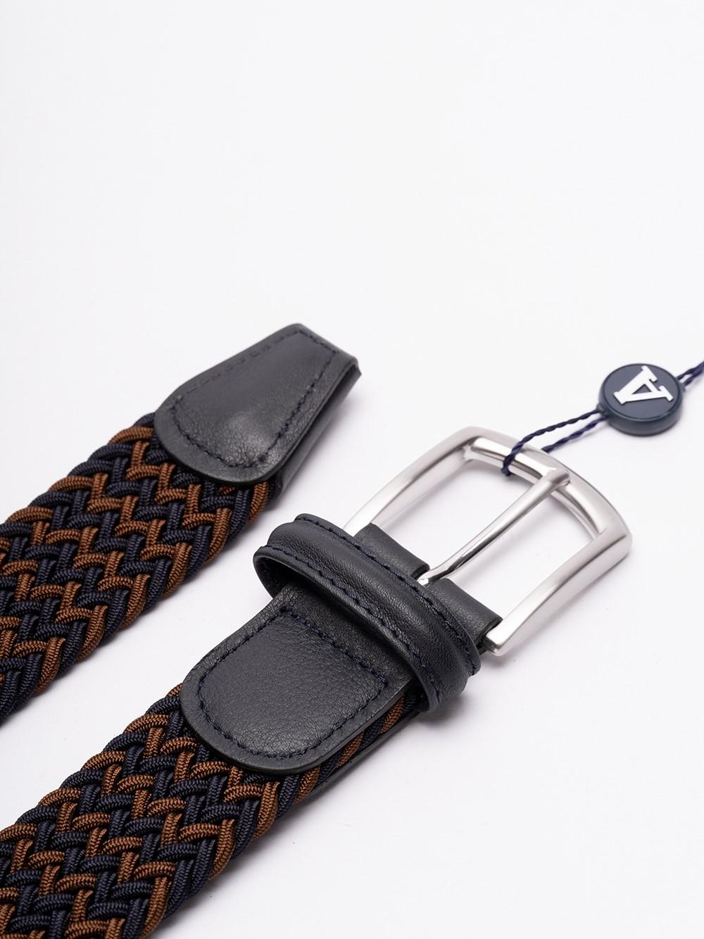 Anderson's Classic Anderson`s Multicolour Elastic Woven Belt