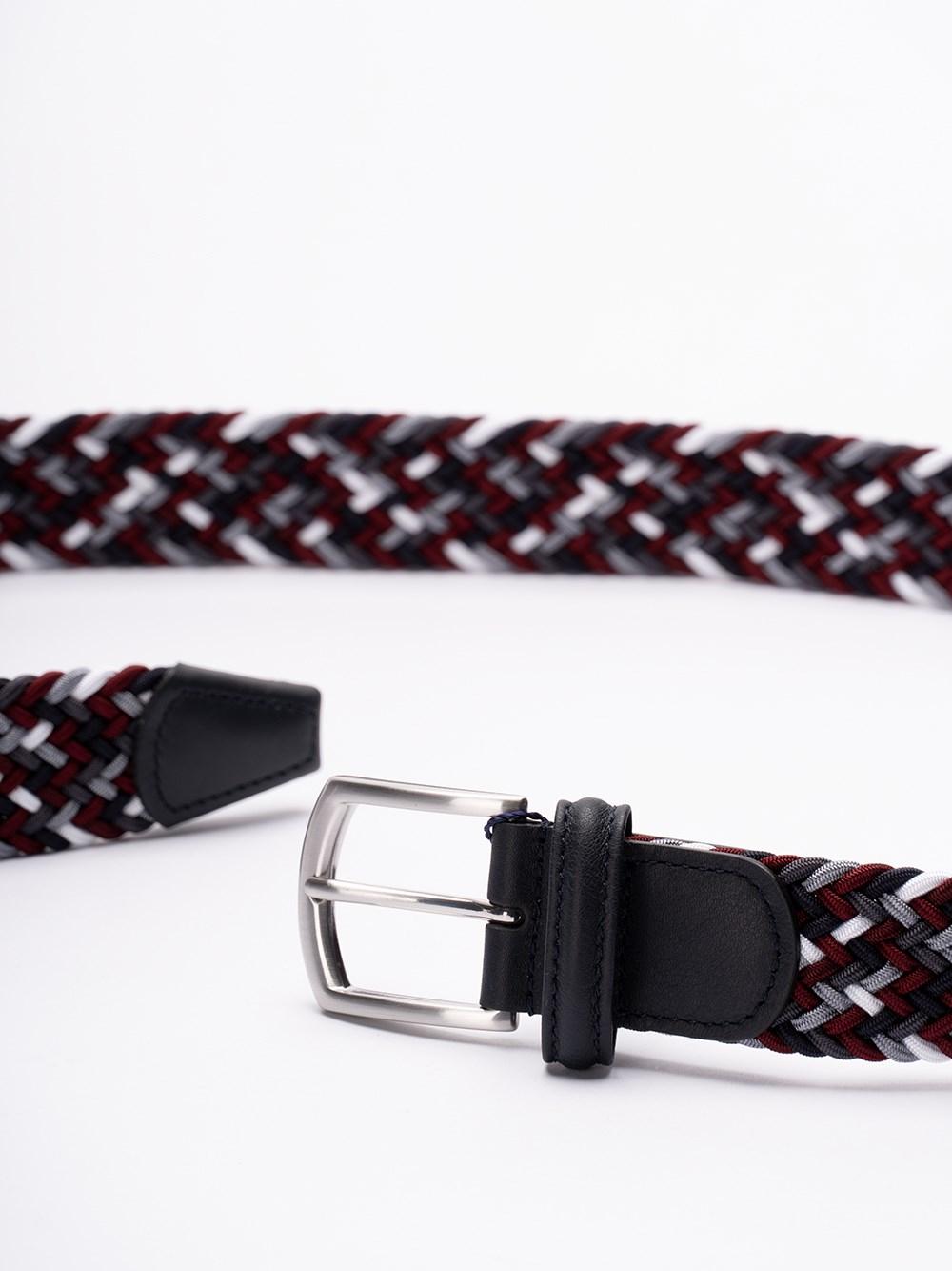 Anderson's Classic Anderson`s Multicolour Elastic Woven Belt