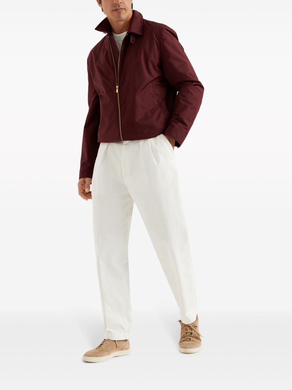 Brunello Cucinelli Crew-Neck T-Shirt With Faux-Layering