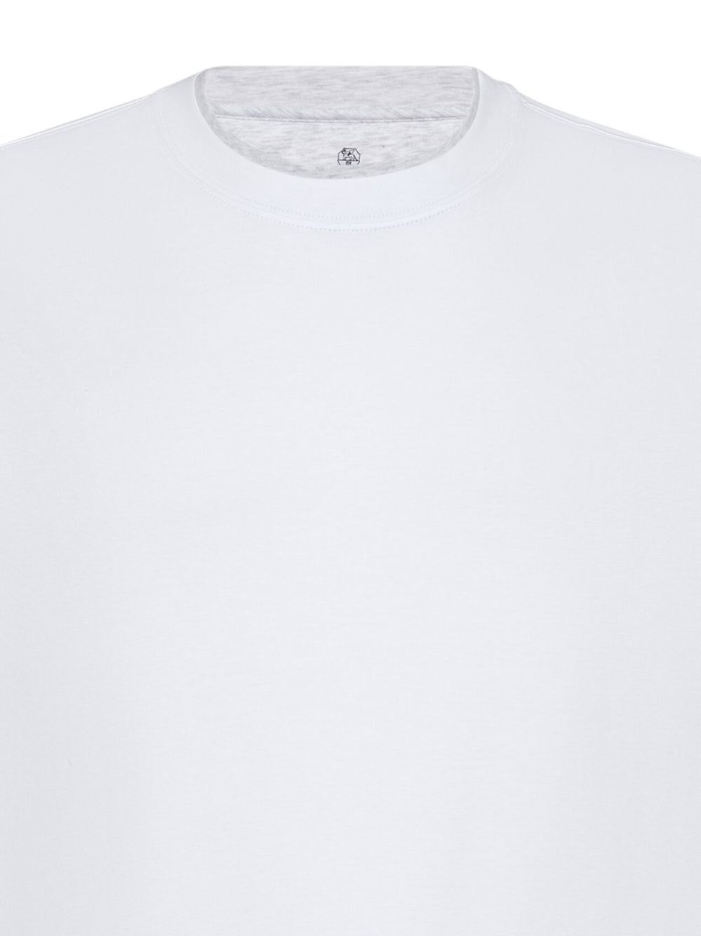 Brunello Cucinelli Crew-Neck T-Shirt With Faux-Layering