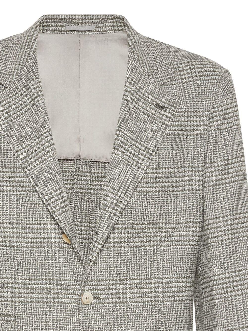 Brunello Cucinelli Deconstructed Blazer With Patch Pockets