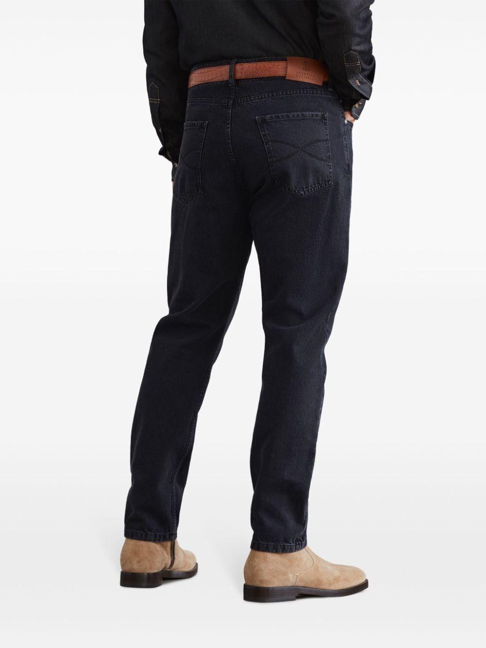 Brunello Cucinelli Denim Iconic Fit Five-Pocket Pants