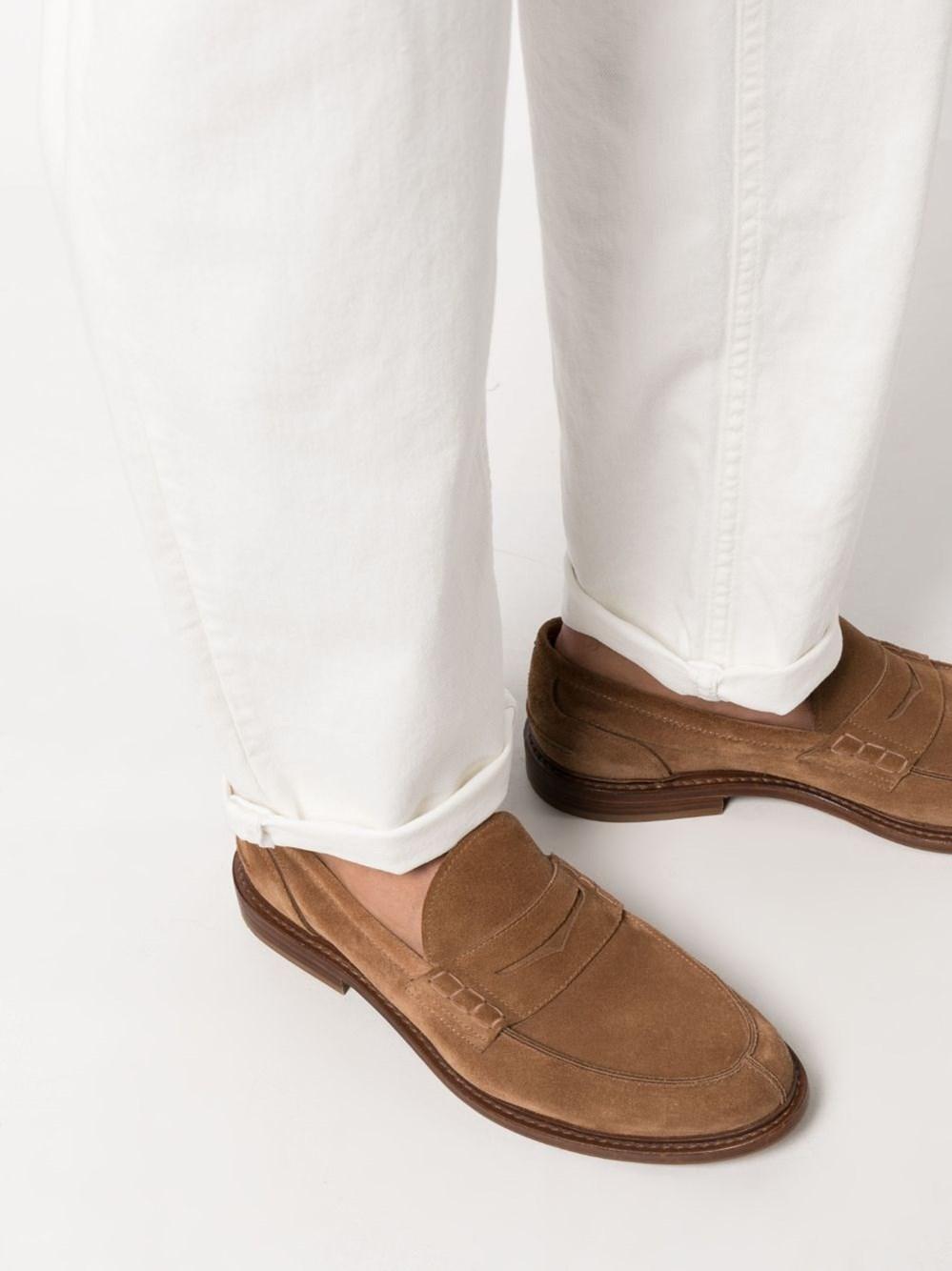 Brunello Cucinelli Denim Traditional Fit Five-Pocket Pants