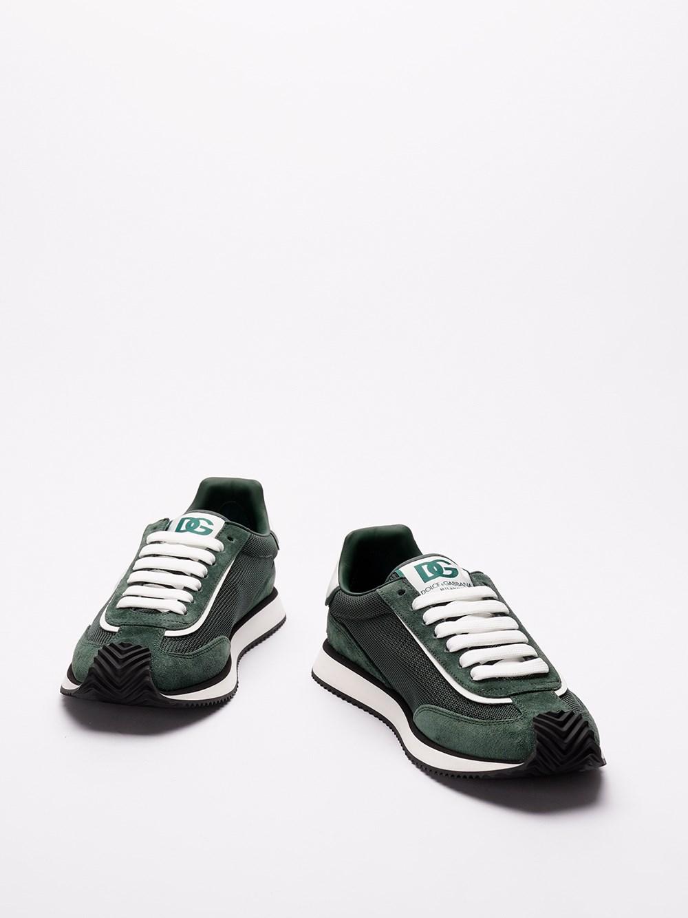 Dolce & Gabbana `Aria DG Runner` Low-Top Sneakers