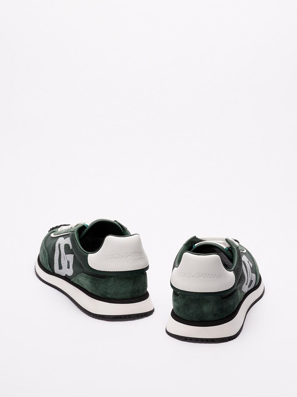 Dolce & Gabbana `Aria DG Runner` Low-Top Sneakers