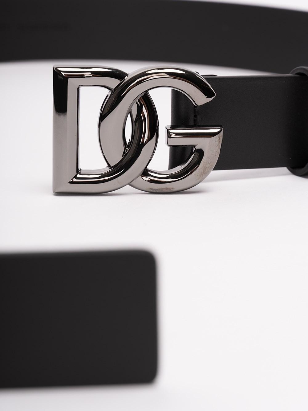 Dolce & Gabbana Belt With `DG` Logo