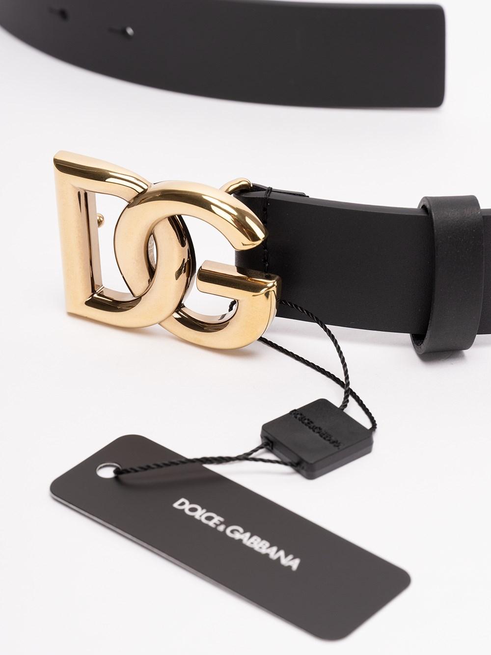 Dolce & Gabbana Belt With `DG` Logo