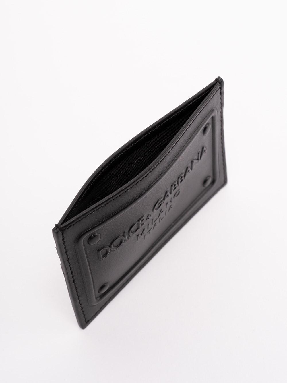 Dolce & Gabbana Card Holder With Raised Logo