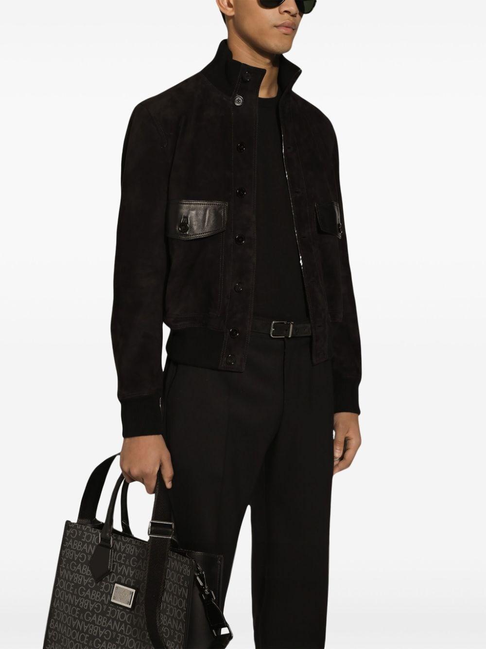 Dolce & Gabbana Leather Jacket