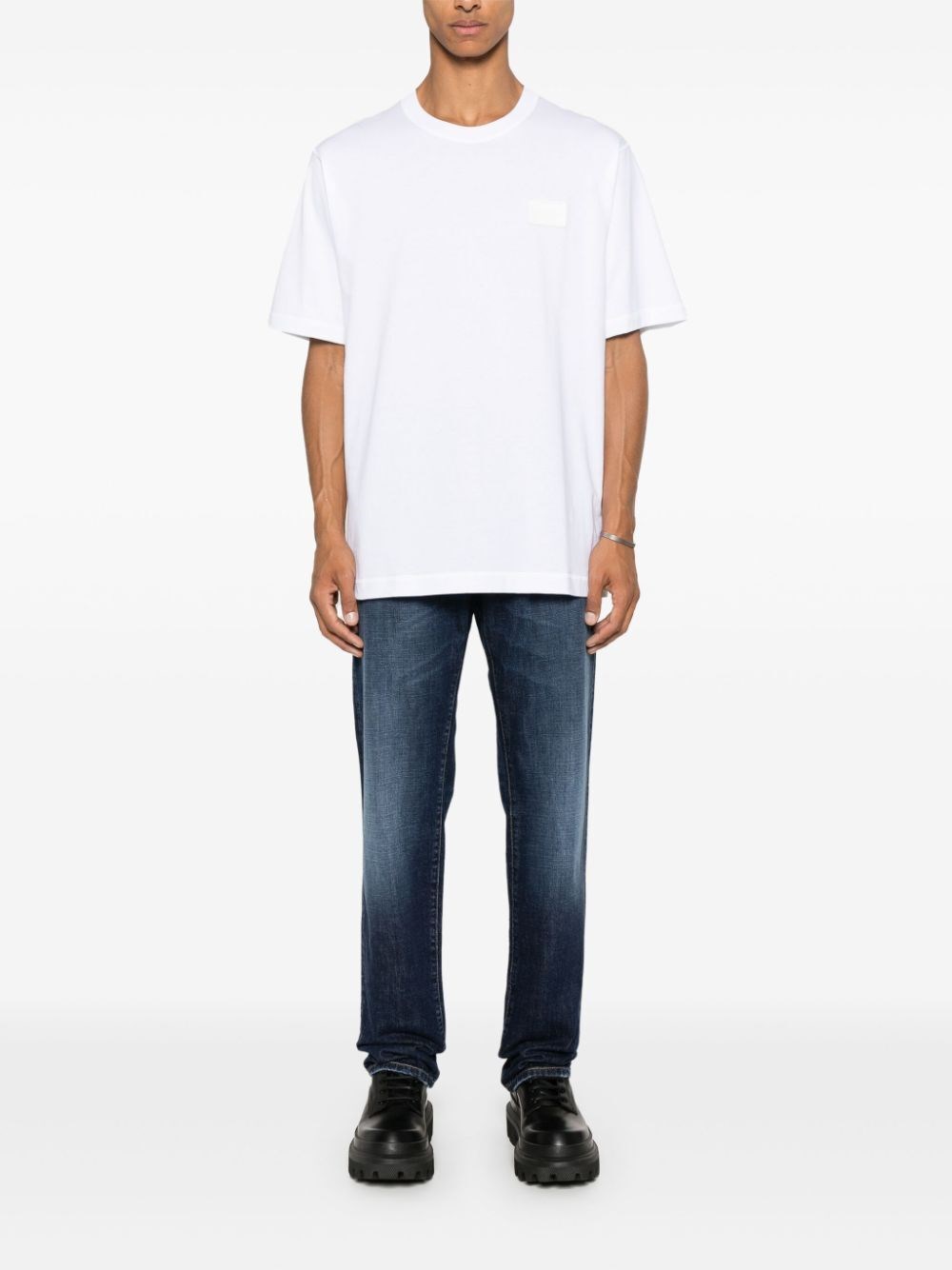 Dolce & Gabbana Short Sleeve Crew-Neck T-Shirt