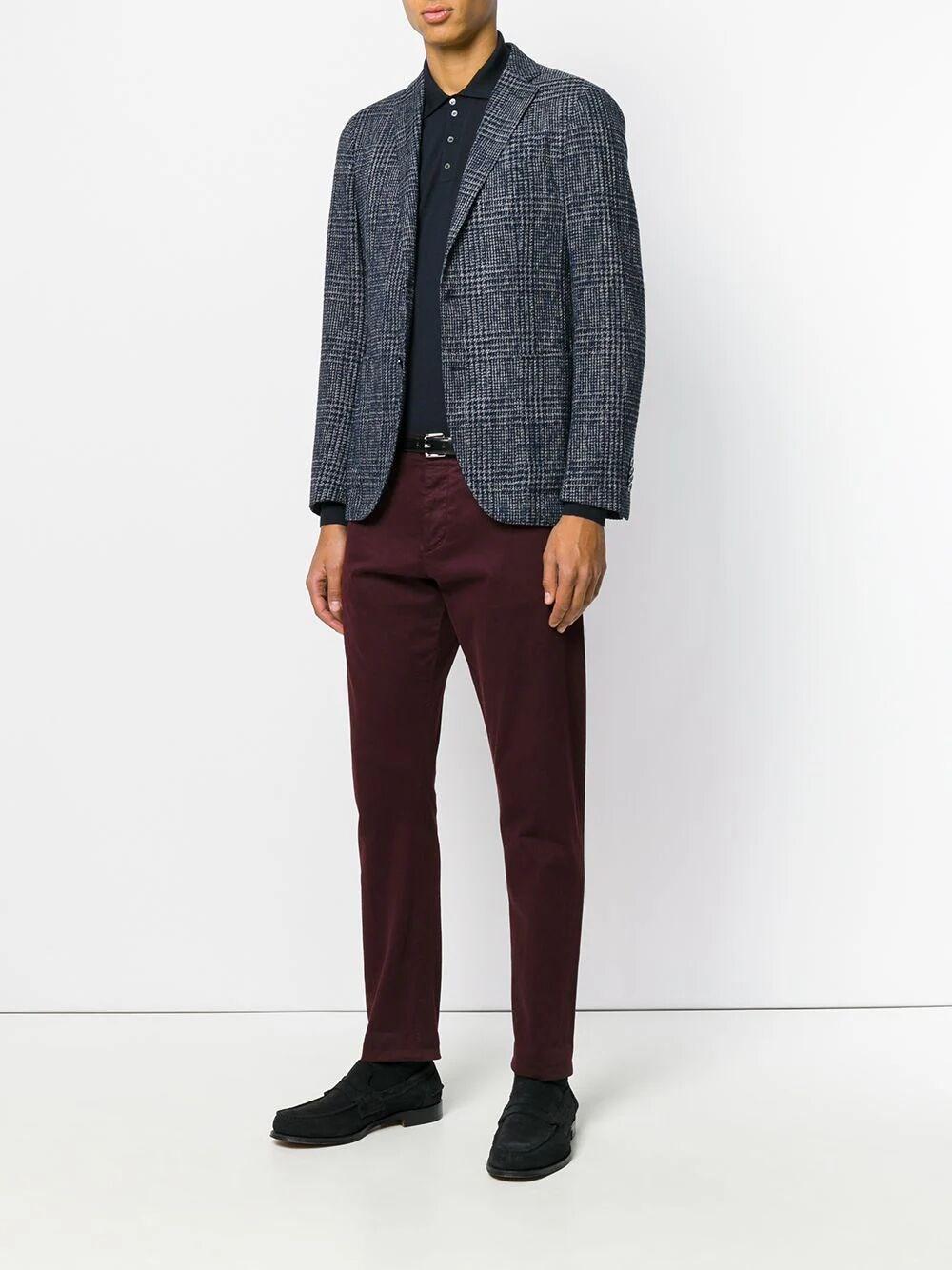 Drumohr Long Sleeve Polo Shirt