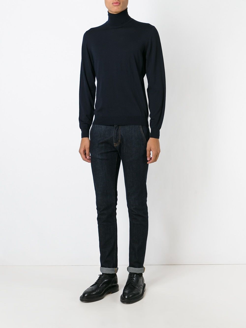 Drumohr Turtle-Neck Sweater