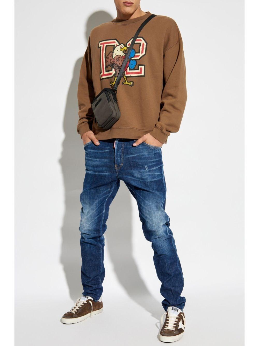 Dsquared2 Relax Fit Crew-Neck Sweatshirt