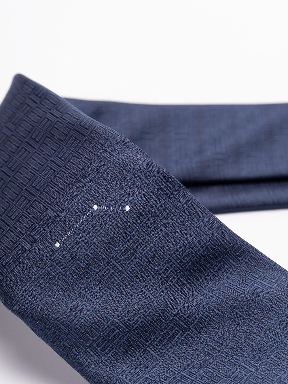 Elios Silk Tie With Zodiac Sign