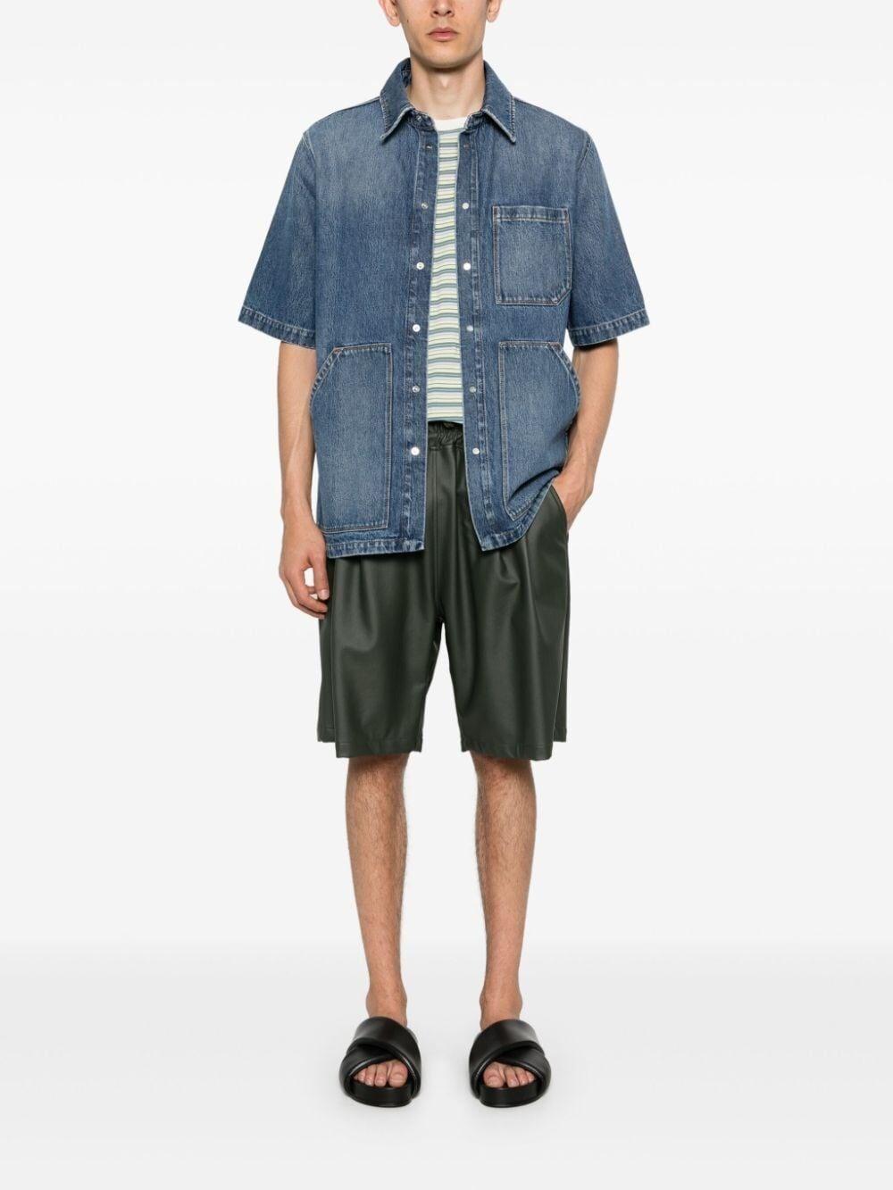Fendi Denim Oversized Shirt