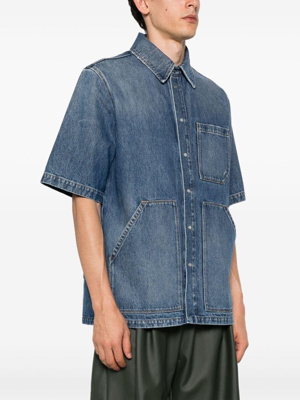 Fendi Denim Oversized Shirt