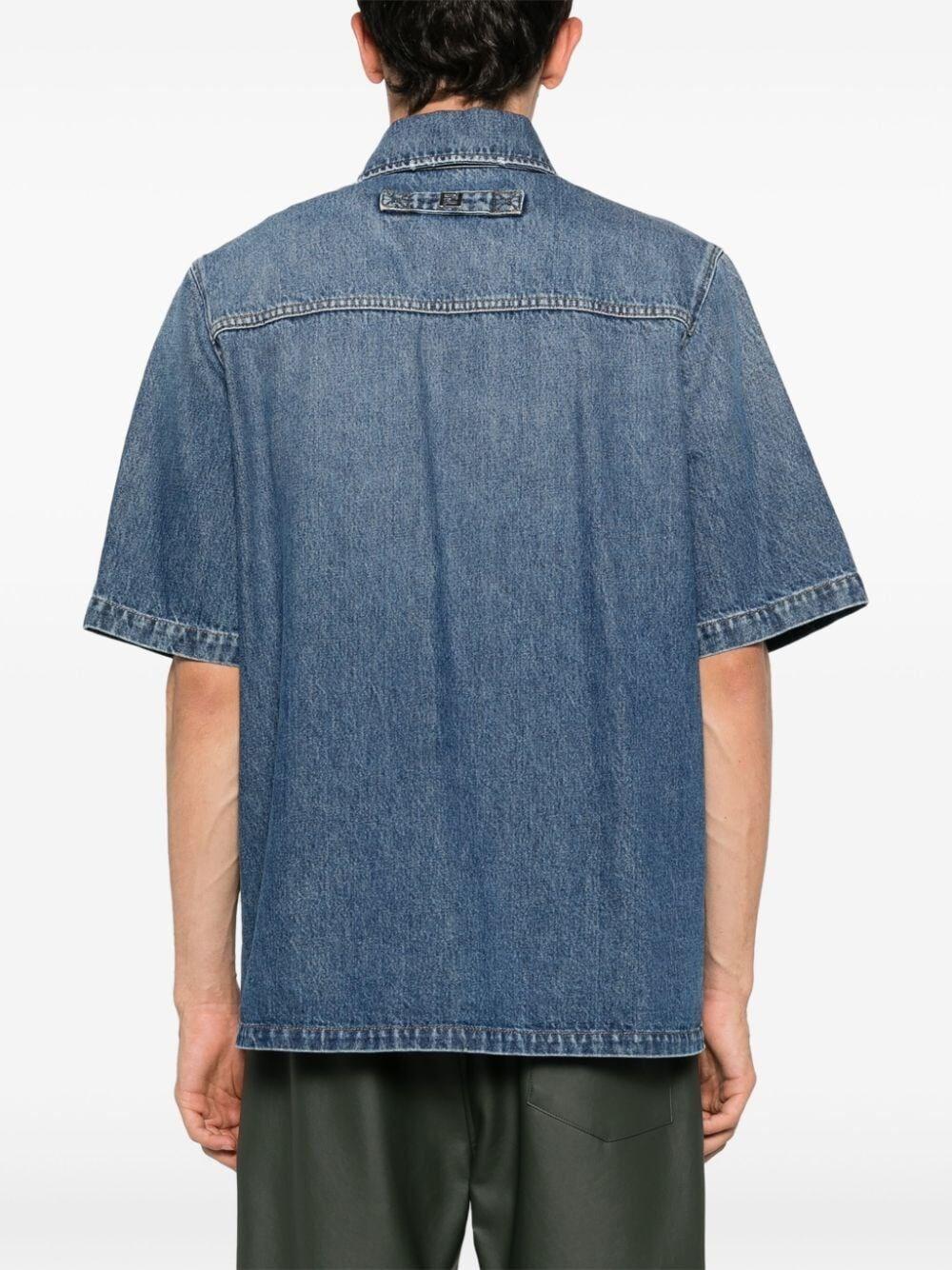 Fendi Denim Oversized Shirt