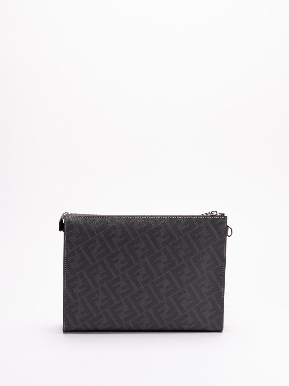 Fendi `Fendi Diagonal` Clutch Bag