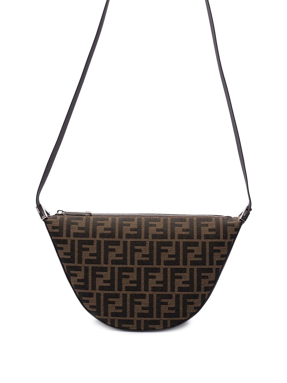 Fendi `Fendi Melon Jacquard` Messenger Bag