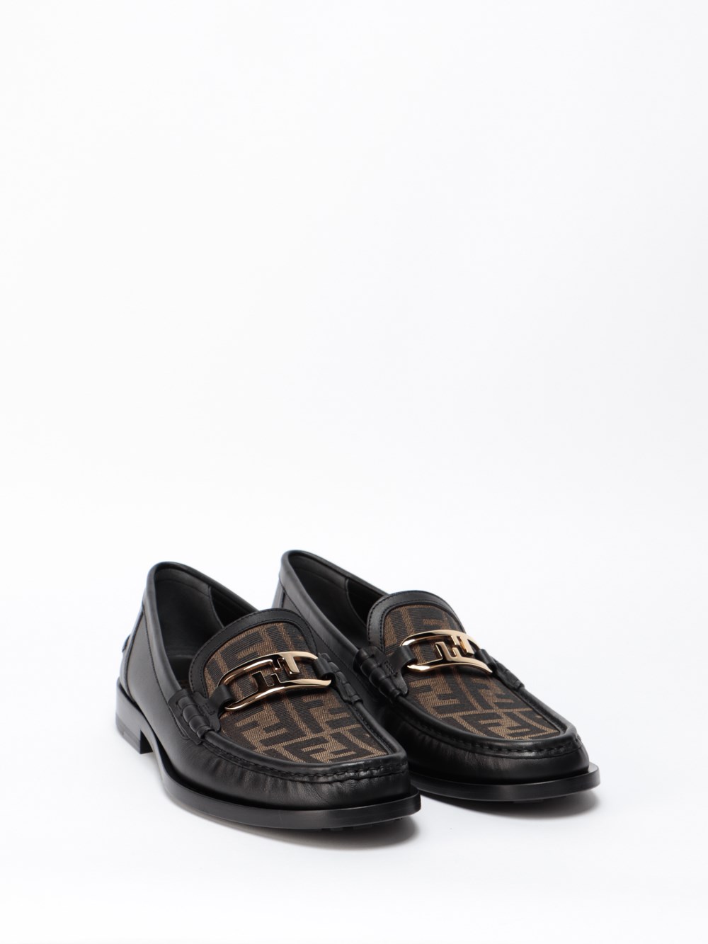 Fendi `Fendi O`Lock` Loafers