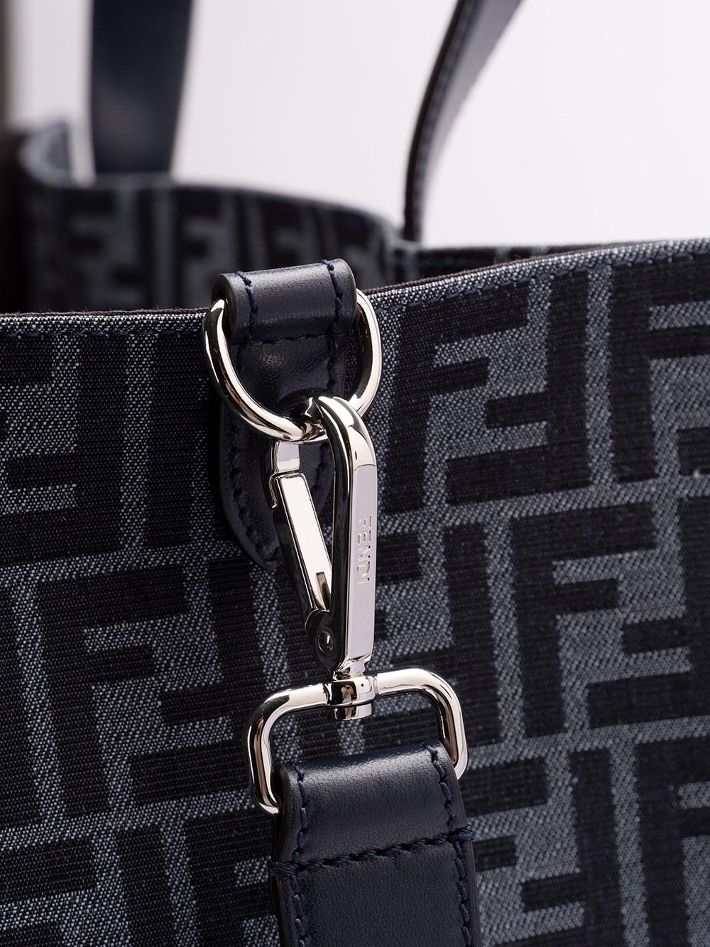 Fendi `FF Jacquard` Shopper Bag