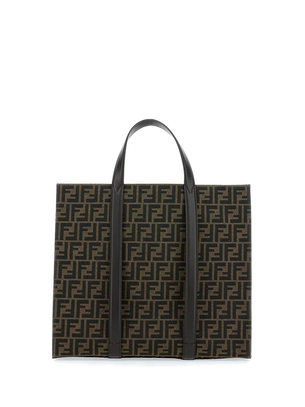 Fendi `FF Jacquard` Shopper Bag