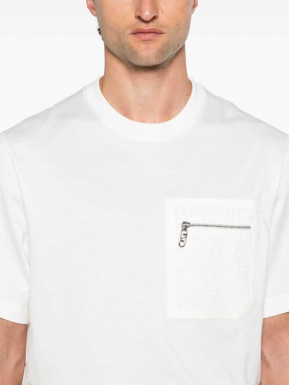 Fendi `FF` Pocket T-Shirt