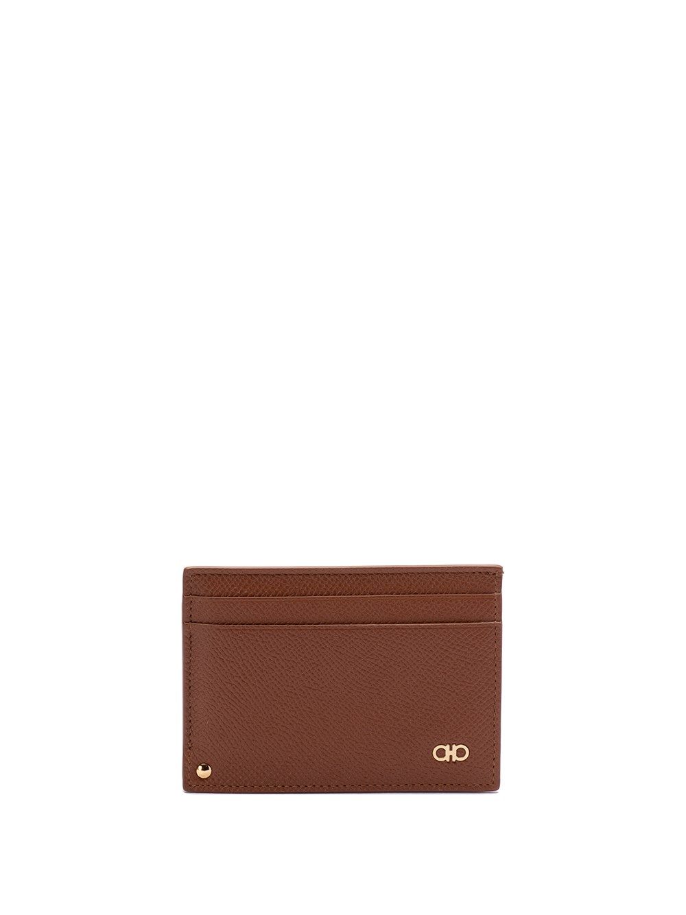 Ferragamo `Micro Gancio` Card Holder