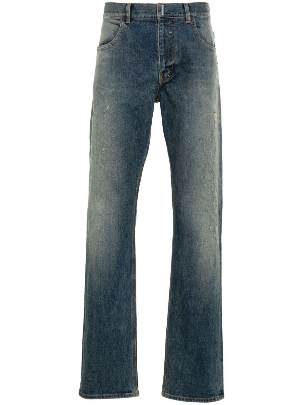 Givenchy Straight Fit 5-Pocket Jeans